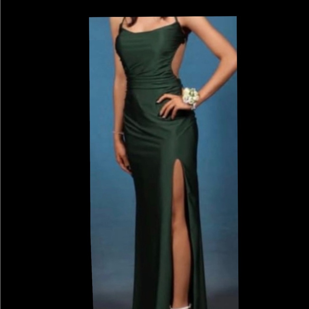 La Femme Green Prom Dress Size 6